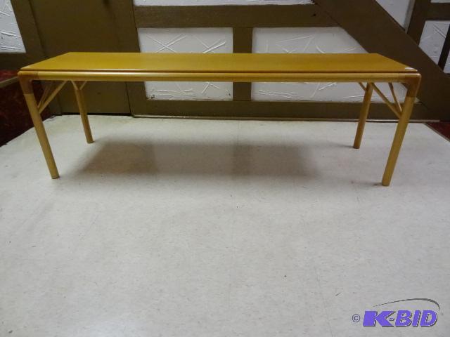 Solid wood console table or long sturdy bench...