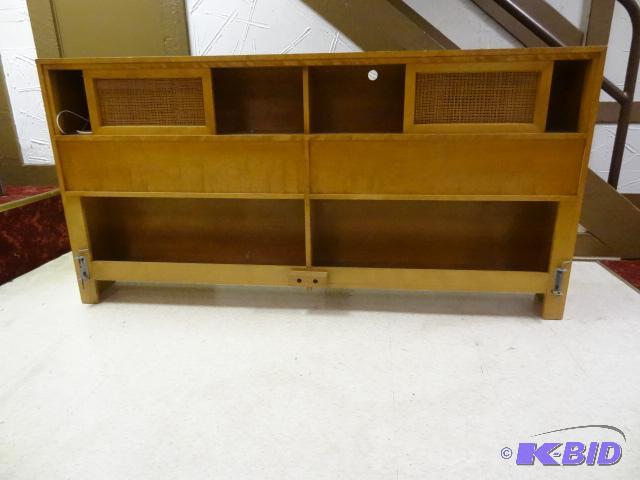 Russell Wright for Conant Ball king headboard...