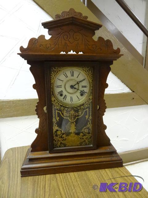 Louise Montague by E.N. Welch Manf. Clock mec...