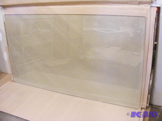 Glass table top, approx 6x40. and about 1...