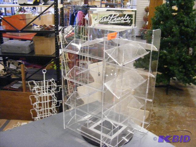 Display Rack, 28 tall x 14 square, rotate...