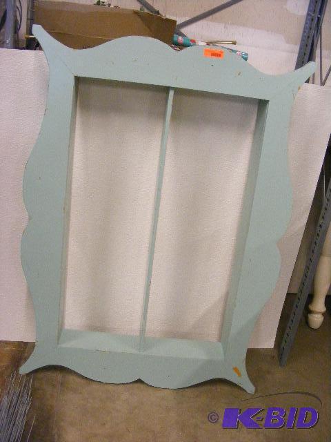 Wooden Shelf Unit, approx 52 wide x 36 hi...