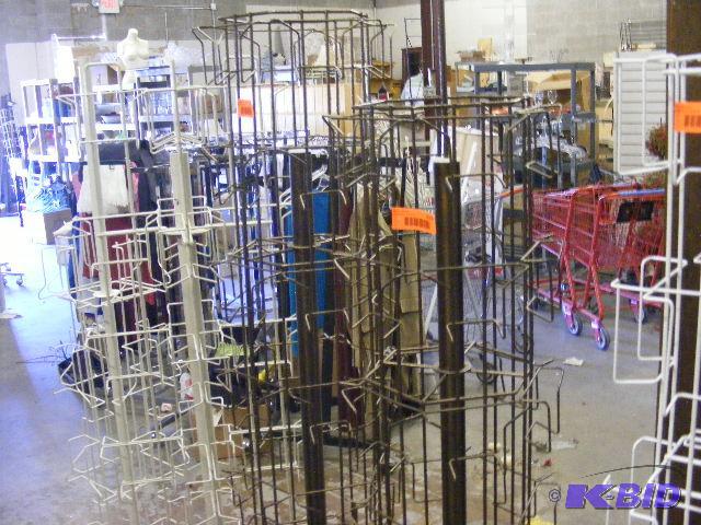 ONE octagon shaped Brochure rotating rack, 62...