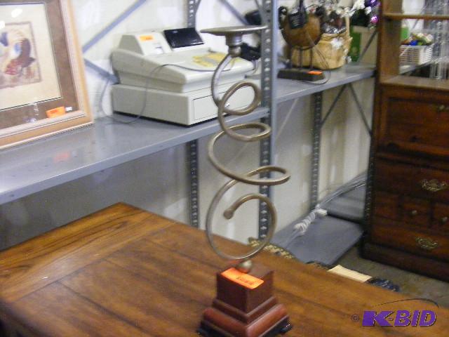 20 tall candle holder...