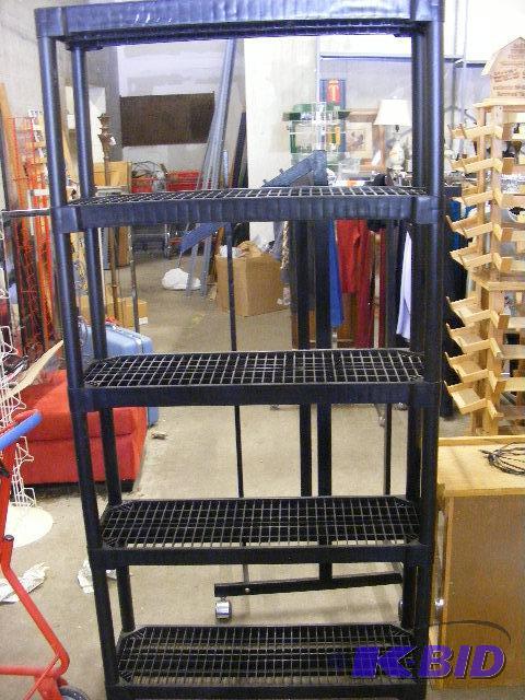 4 tier shelf, 6 tall, 35 wide...