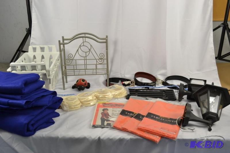 Miscellaneous new and used items