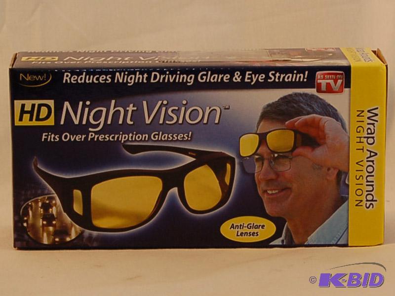 lot 3 image: As Seen on TV HD NIGHT VISION Glasses