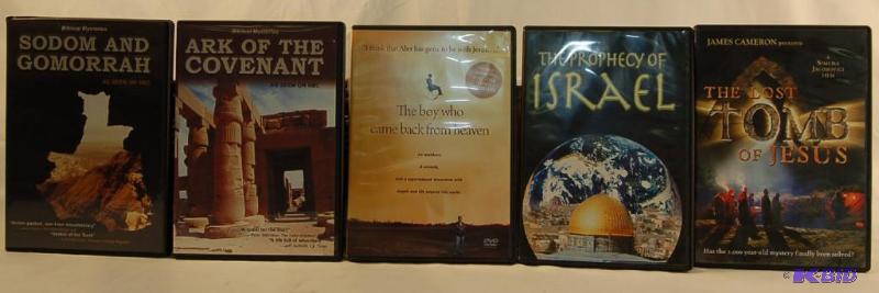 lot 37 image: (4) DVDs, Lost Tomb of Jesus & More