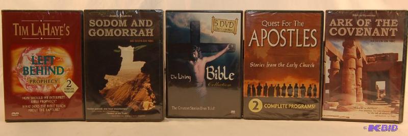 lot 38 image: (4) DVDs, Left Behind & More