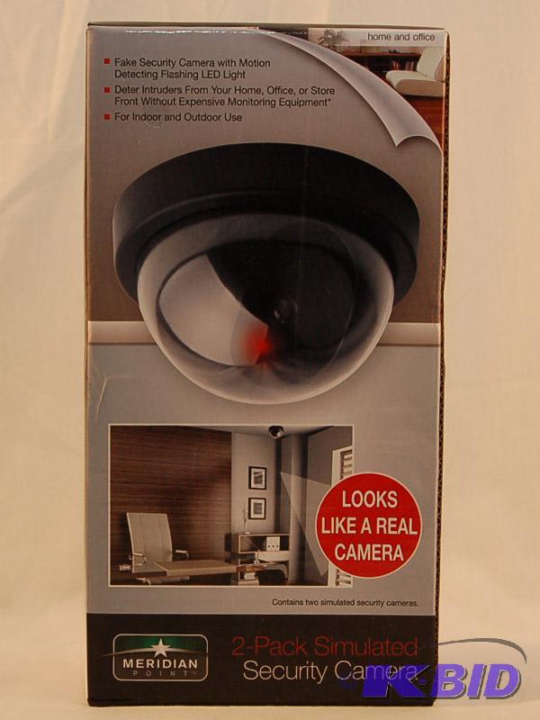 lot 7 image: (2) Simulated Security Cameras