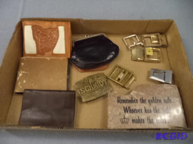 Wallets, Belt Buckles