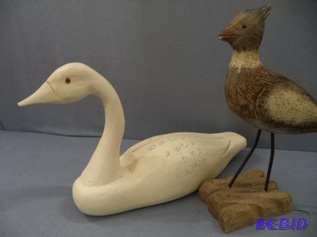 Hand Carved Birds