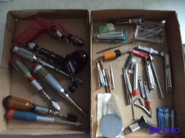Hand Drill, Screwdrivers