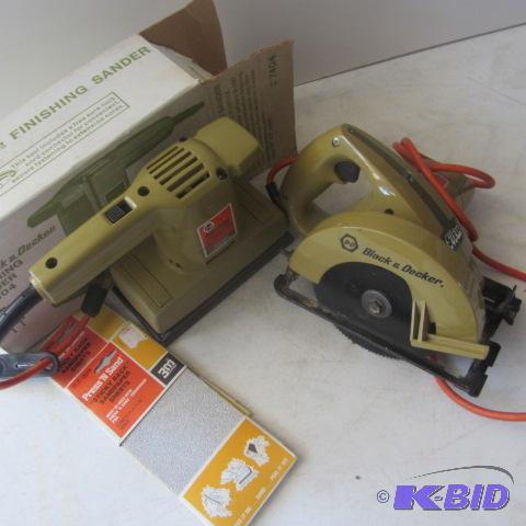 Sander, Circular Saw