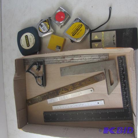 Tapes, Squares, Rulers