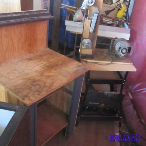 Table, Cabinet, Sander