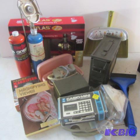 Ammo Box, Deadbolt, Heater