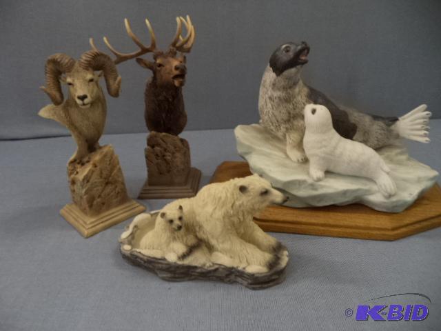 Polar Bear, Seals, Elk, Ram