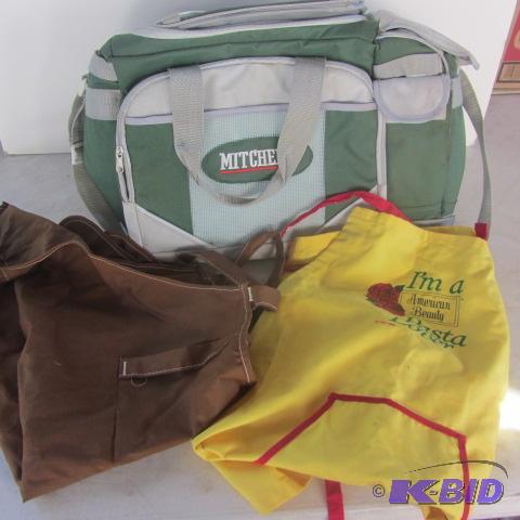 Cooler, Aprons