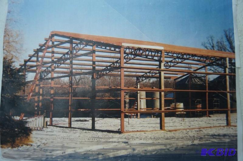 Steel Building Frame