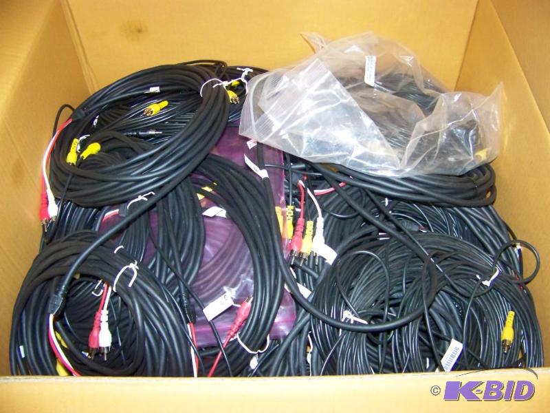lot 108 image: Large Box of Cables