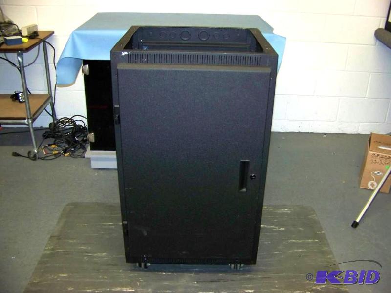 lot 123 image: Middle Atlantic, Metal, Audio Video (AV) EquipmentComponent Rack on Wheels