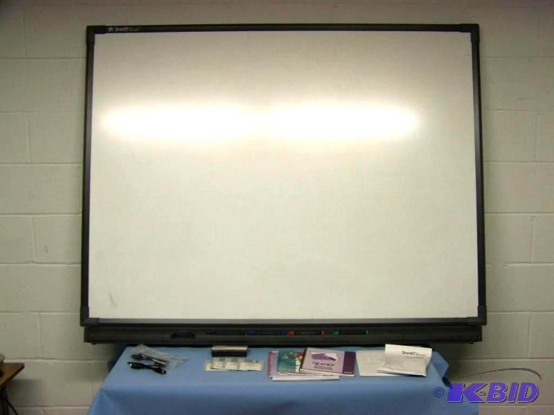 lot 20 image: SmartBoard, Electronic White Board with Accessories