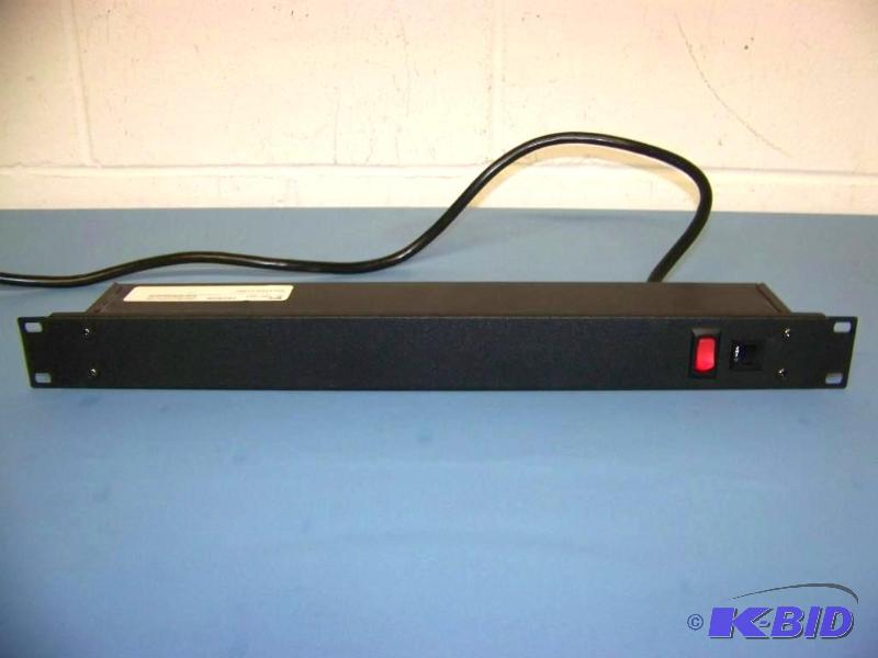 lot 40 image: Winsted, 6 Outlet, Rack Mount Power StripRelocatable Power Tap