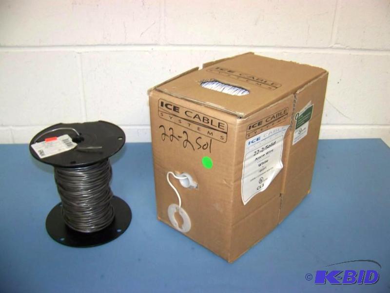 lot 42 image: (1) Partial Spool and (1) Box of Cable