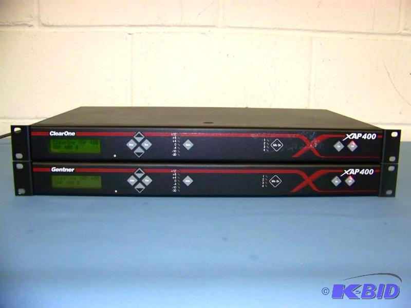 lot 62 image: (2) ClearOne Gentner, Professional Audio Conferencing Units