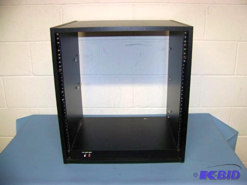 lot 87 image: AudioVideo (AV) Component Rack