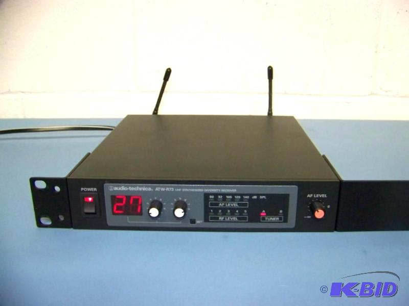 lot 89 image: Audio-Technica, UHF Synthesized Diversity Receiver