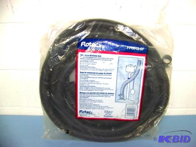 lot 33 image: Flotec, Sump Pump Discharge Hose - BRAND NEW