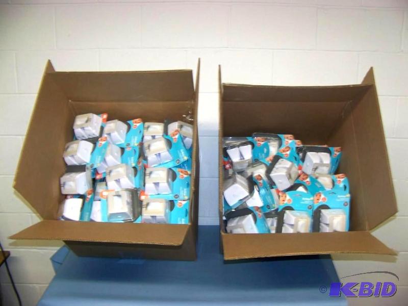 lot 39 image: (2) Large boxes of Safety 1st, BabyChildInfant Double-Touch Plug and Outlet Protectors - BRAND NEW