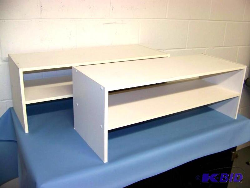 lot 41 image: (2) Two Shelf Organizers, Stackable