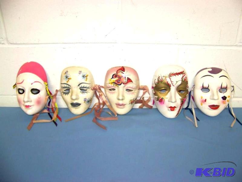 lot 42 image: Ceramic Masks