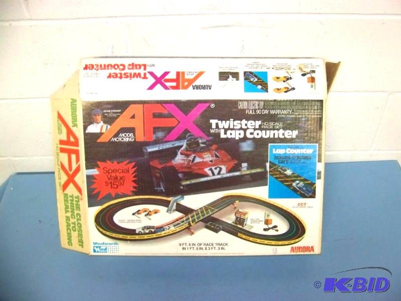 lot 49 image: Aurora, AFX, Twister Race Set