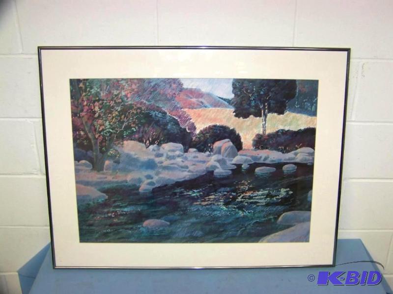 lot 53 image: Framed Art