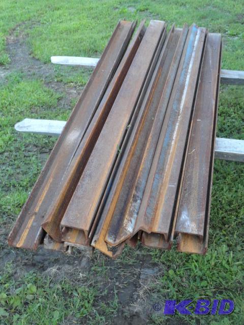 lot 11 image: Channel steel 3" x 1 14" x 64"...