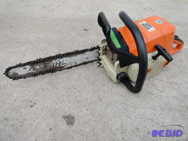 lot 81 image: Stihl 029 chainsaw with 16" bar, could n...
