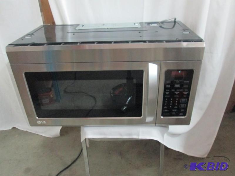 LG 1.8 CU. FT. OVER THE RANGE MICROWAVE OVEN