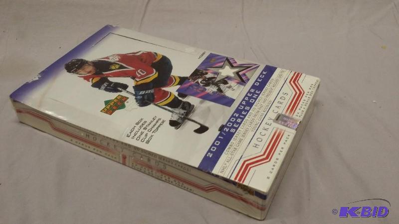 Factory sealed upper deck 2001-02 series I Ho...