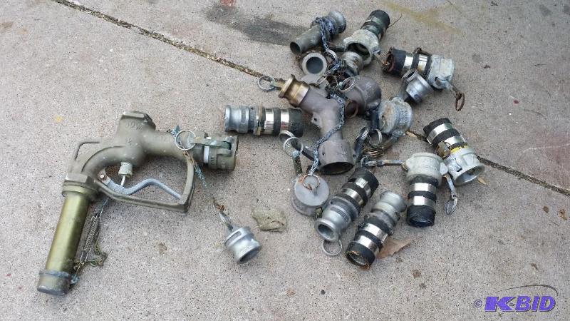 Camlock&nbsppump fittings and water pump...