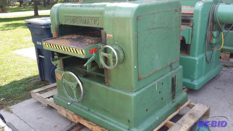 24 Powermatic&nbspPlainer 7.5 HP 3 Phase mo...