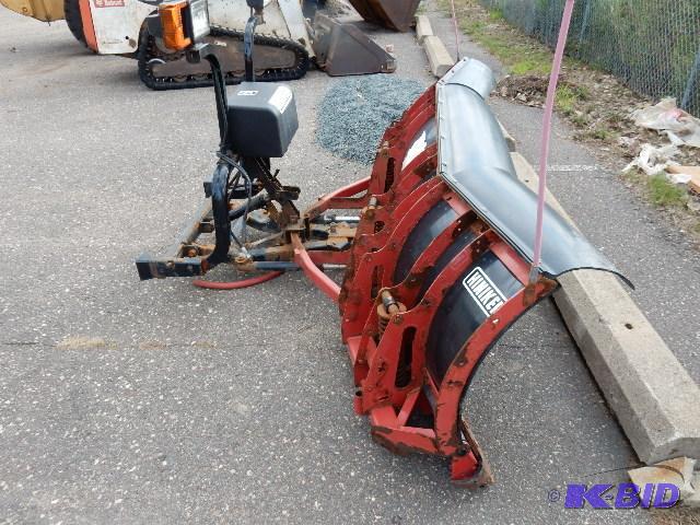 9 ft Hiniker, Snow Plow. Works well and is re...