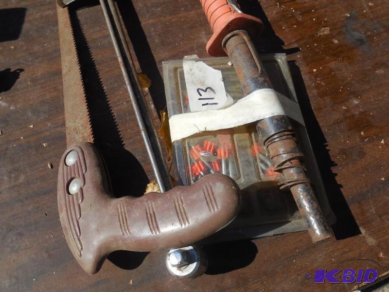 lot 113 image: Remington power fastener, torque wrench, and ...