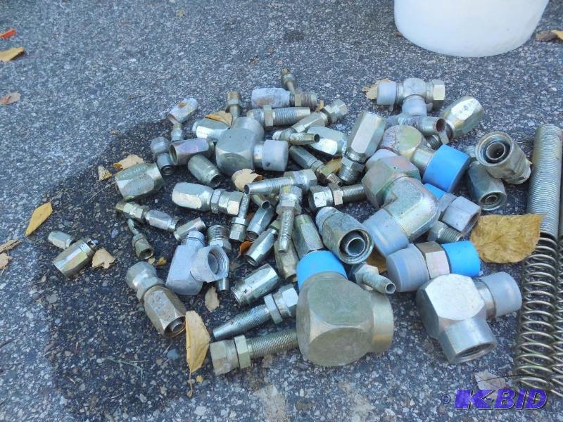 lot 151 image: hydraulic fittings...