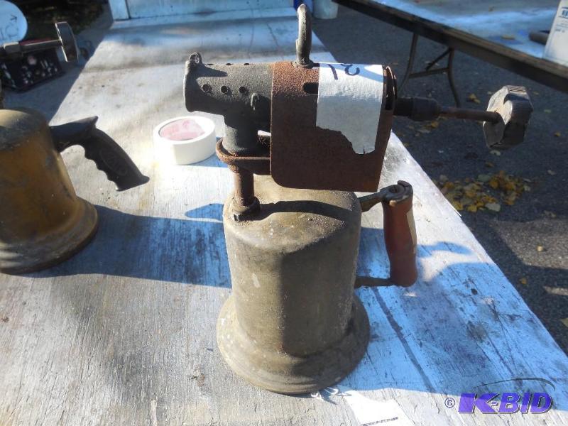 lot 18 image: Antique Torch...