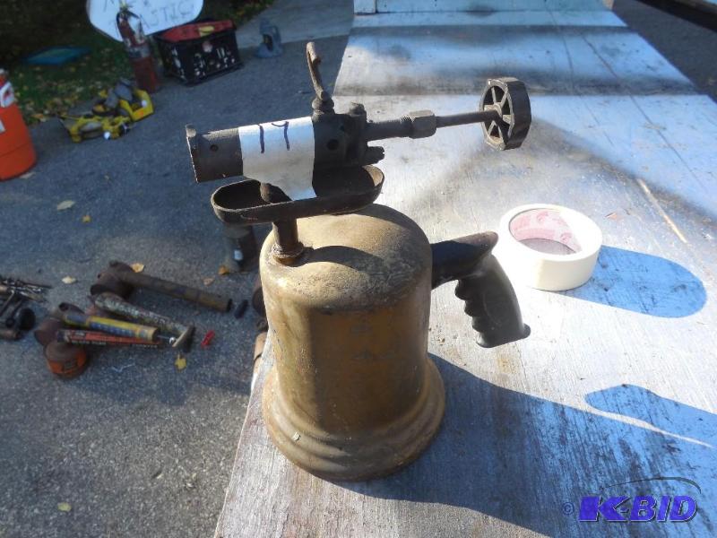 lot 19 image: Antique Torch...