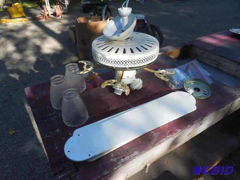 lot 31 image: 52" Ceiling fan...